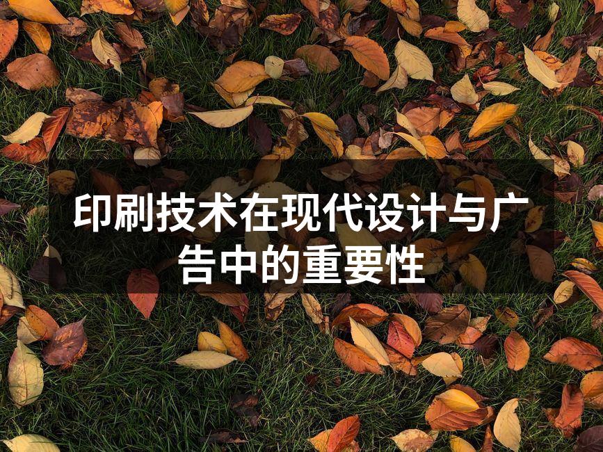 现代印刷设备展示